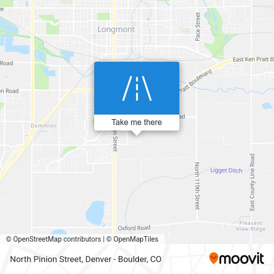 Mapa de North Pinion Street