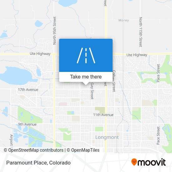 Paramount Place map