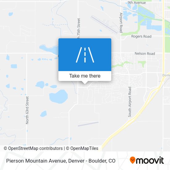 Pierson Mountain Avenue map