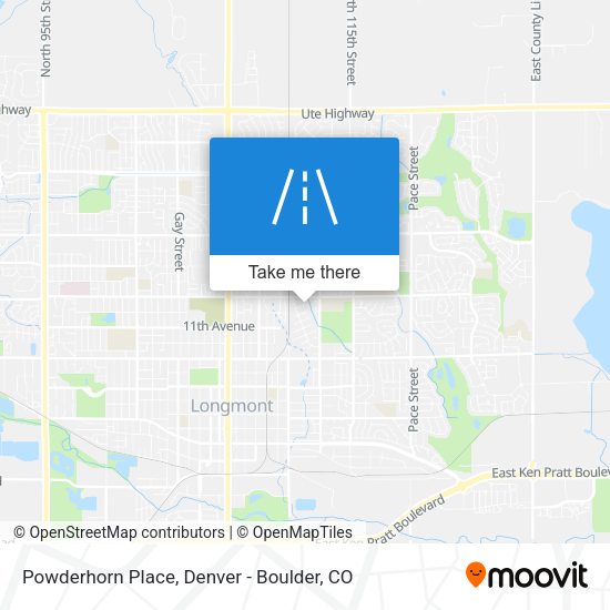 Mapa de Powderhorn Place