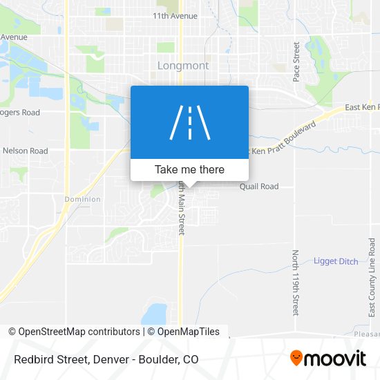 Redbird Street map