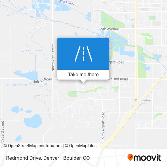 Redmond Drive map