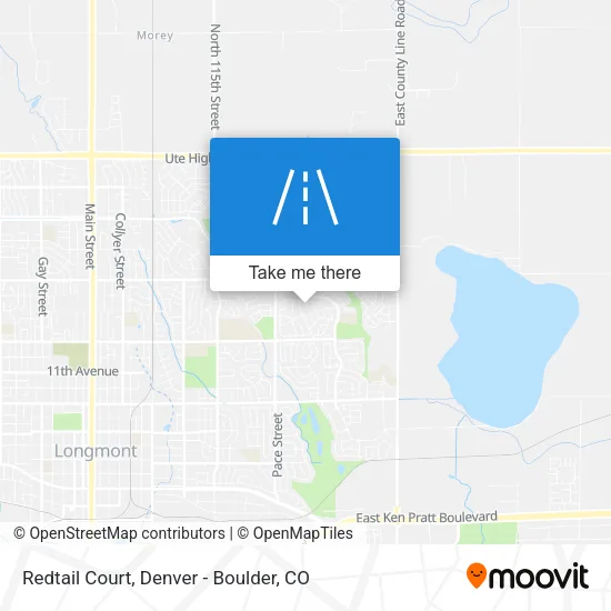 Redtail Court map