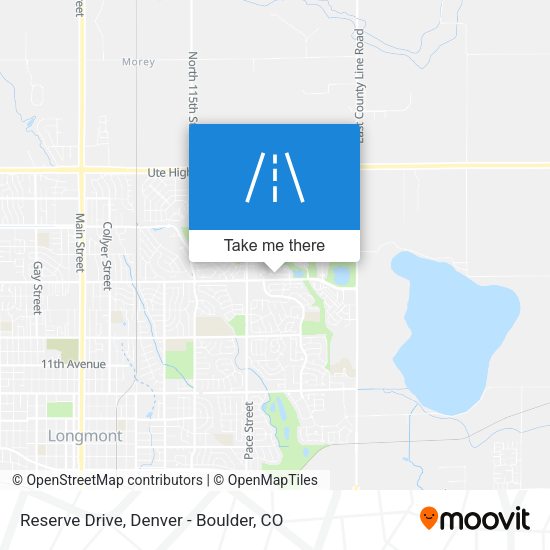 Mapa de Reserve Drive