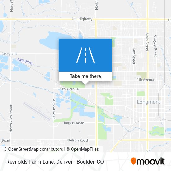 Mapa de Reynolds Farm Lane