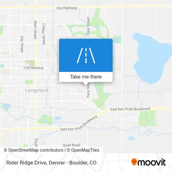Rider Ridge Drive map