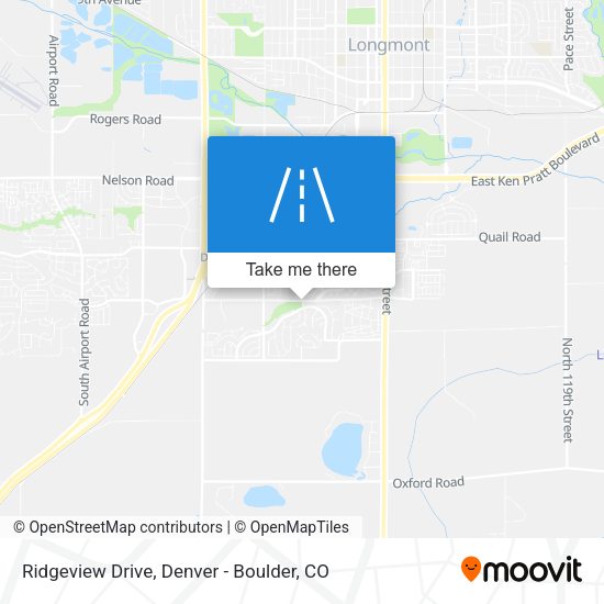 Mapa de Ridgeview Drive