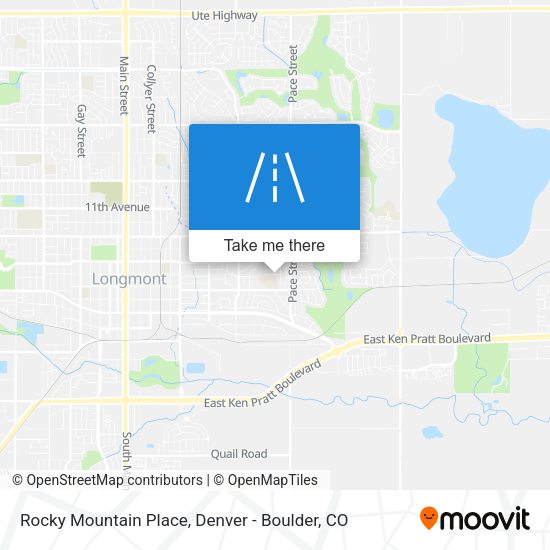 Mapa de Rocky Mountain Place