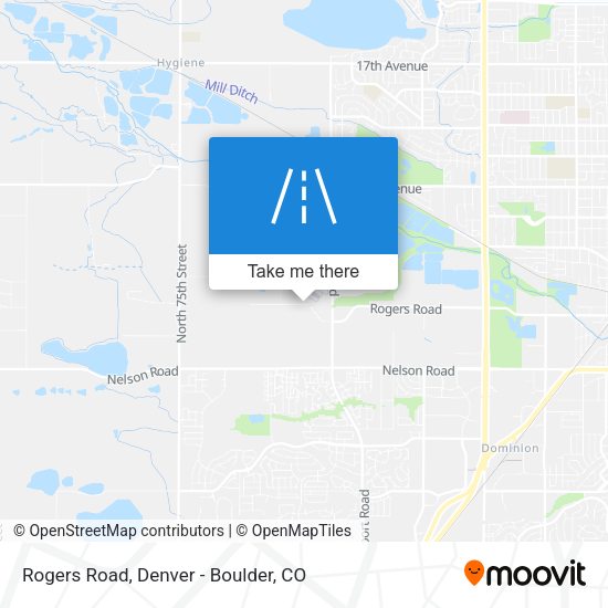Mapa de Rogers Road