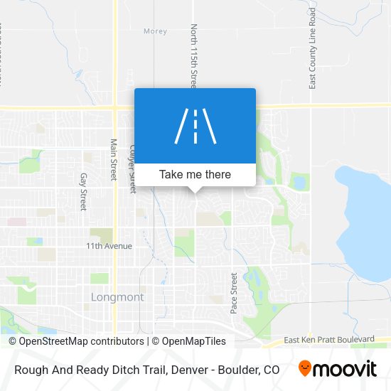Mapa de Rough And Ready Ditch Trail