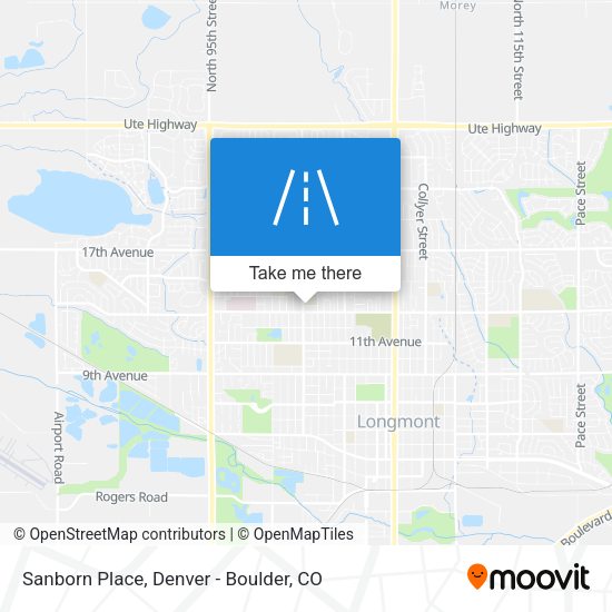 Sanborn Place map