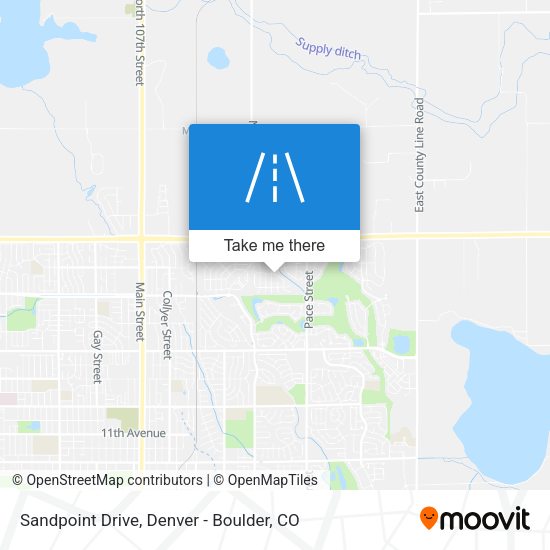 Sandpoint Drive map