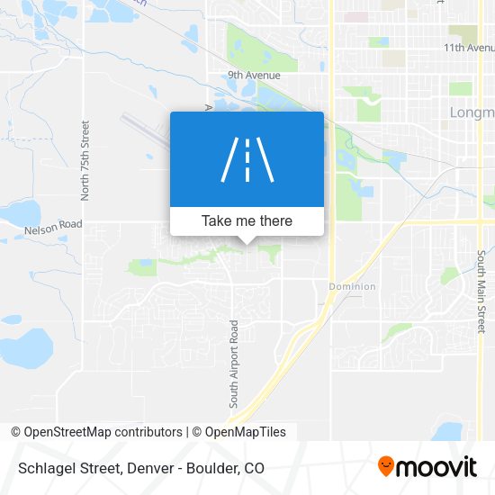 Schlagel Street map
