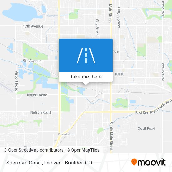 Sherman Court map