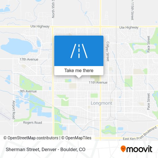 Mapa de Sherman Street