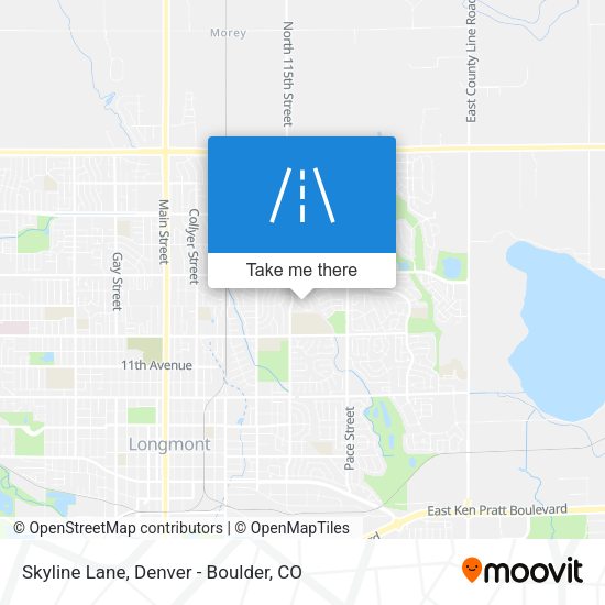 Mapa de Skyline Lane