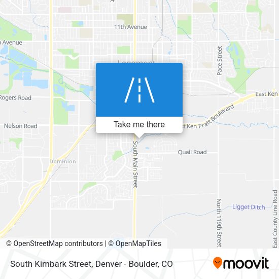 South Kimbark Street map