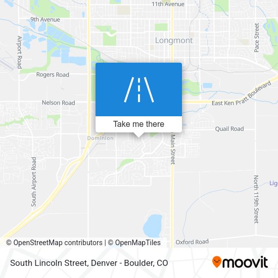 Mapa de South Lincoln Street