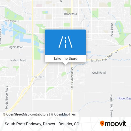 South Pratt Parkway map