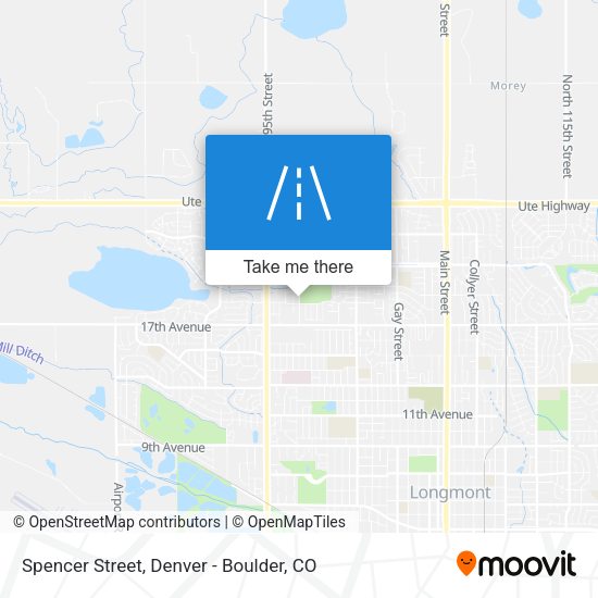 Mapa de Spencer Street