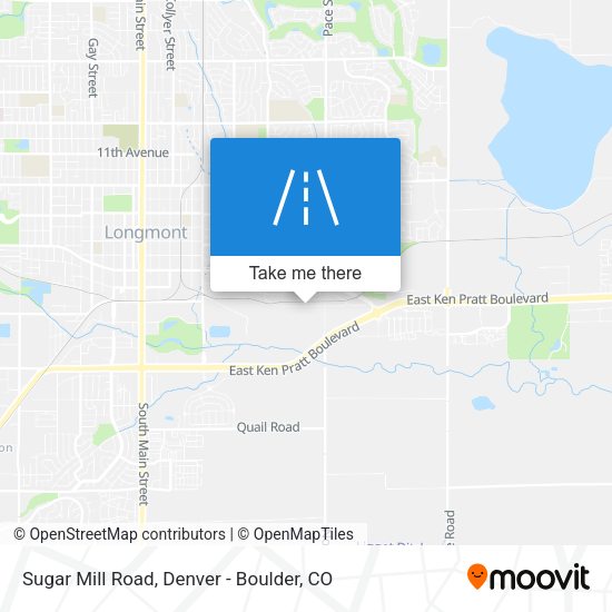 Sugar Mill Road map