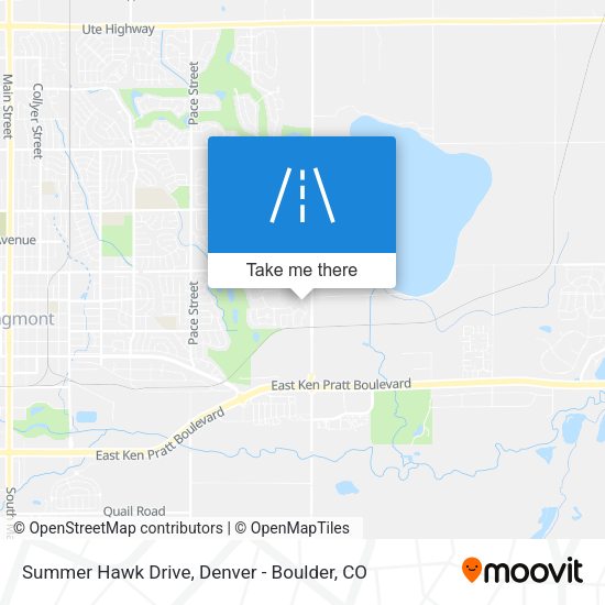 Summer Hawk Drive map