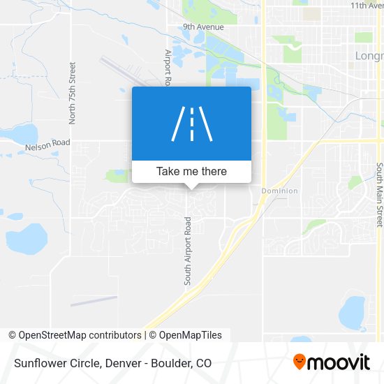 Sunflower Circle map