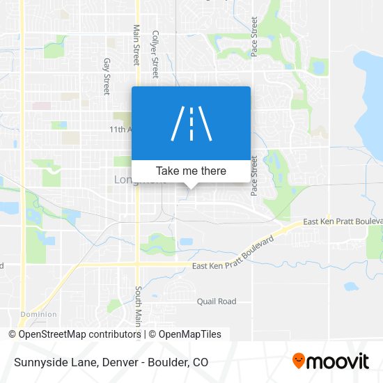 Sunnyside Lane map