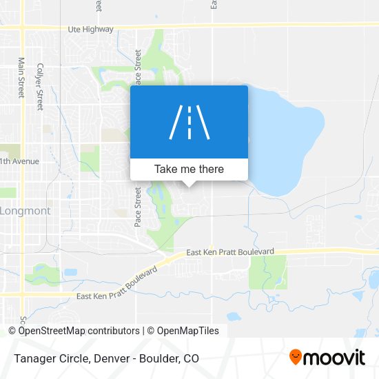 Tanager Circle map