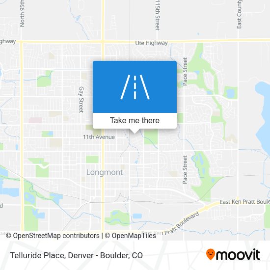 Telluride Place map