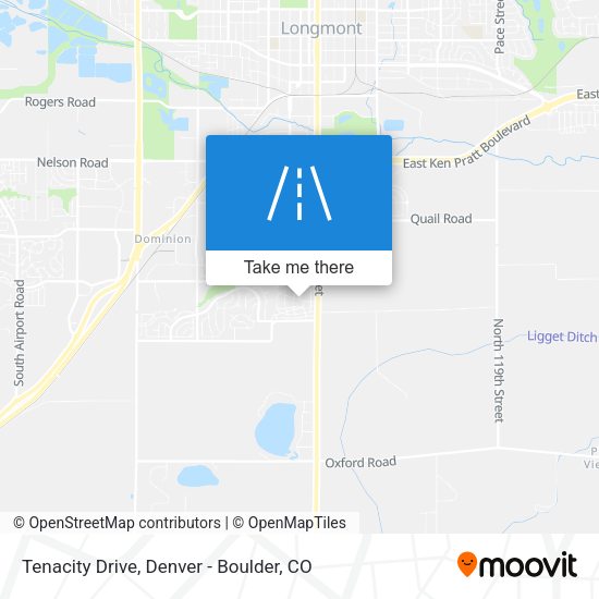 Tenacity Drive map