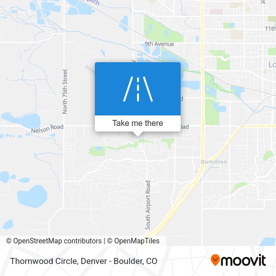 Mapa de Thornwood Circle