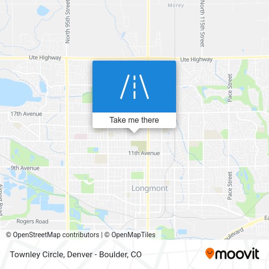Mapa de Townley Circle
