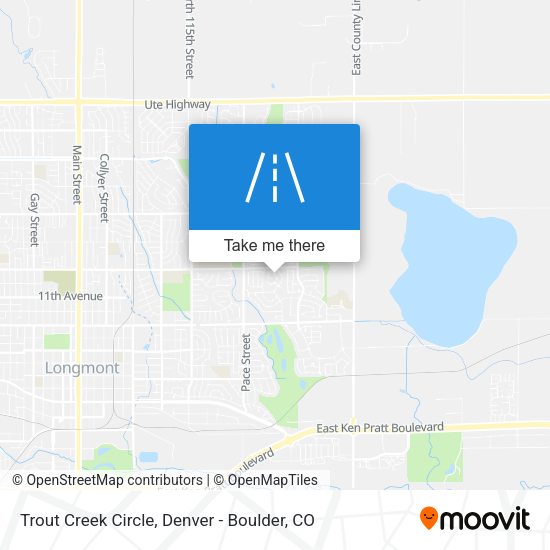 Trout Creek Circle map