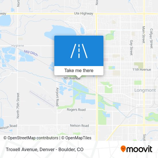 Mapa de Troxell Avenue