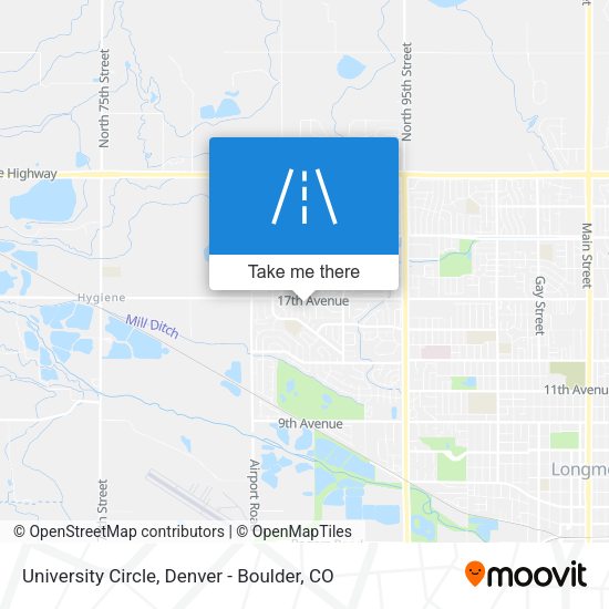 Mapa de University Circle