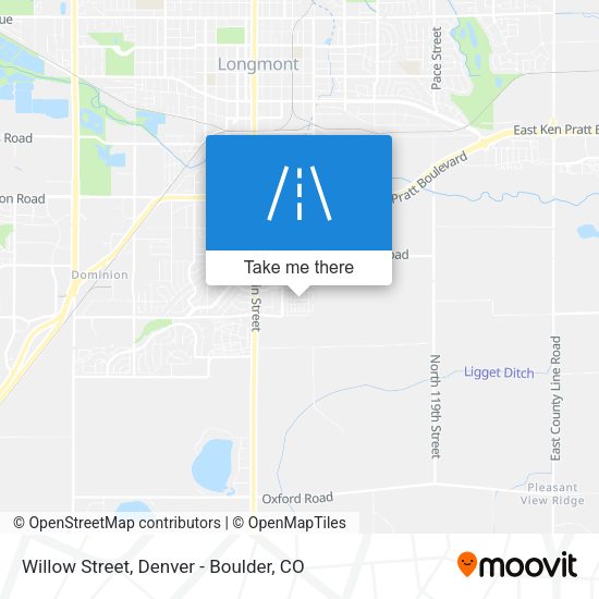 Willow Street map