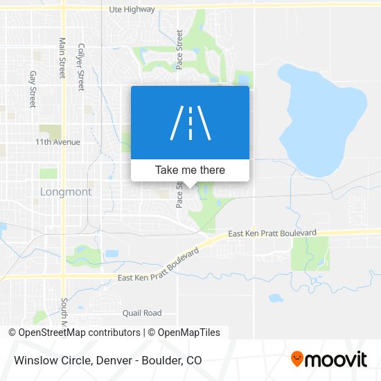 Mapa de Winslow Circle