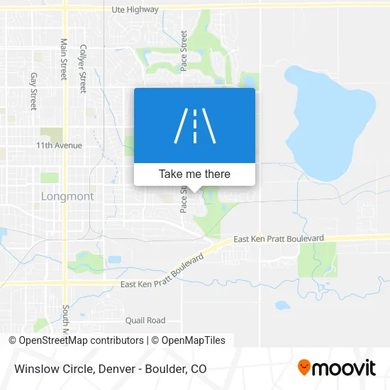 Winslow Circle map