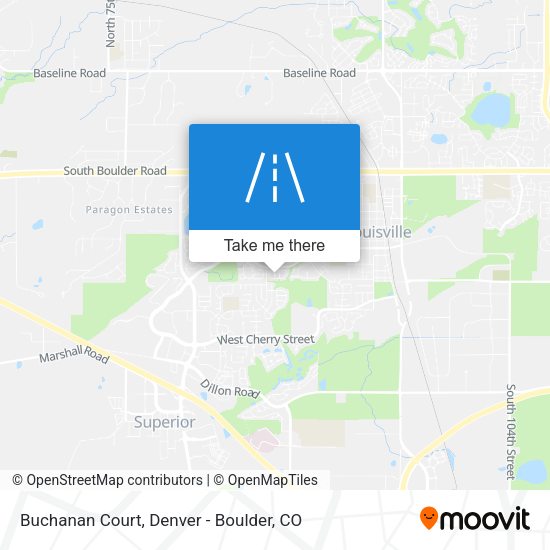Buchanan Court map