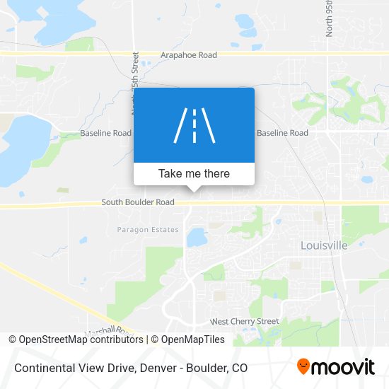 Mapa de Continental View Drive