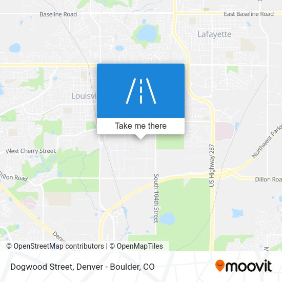 Mapa de Dogwood Street