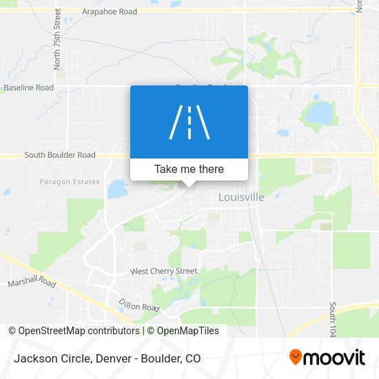 Jackson Circle map