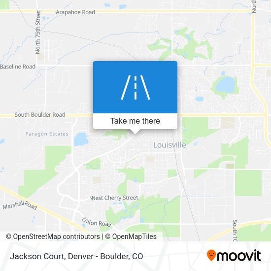 Jackson Court map