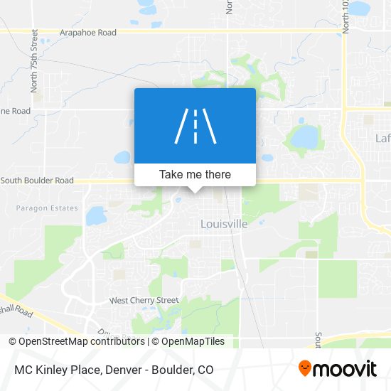 MC Kinley Place map