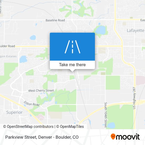 Mapa de Parkview Street