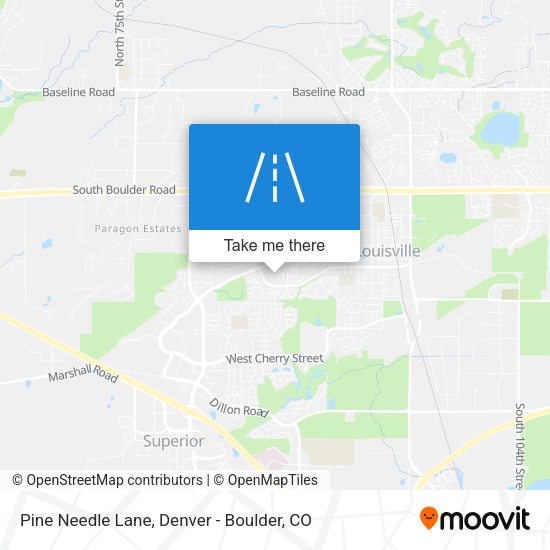 Mapa de Pine Needle Lane