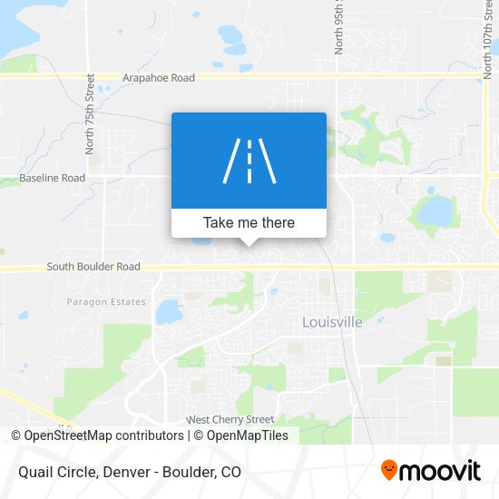 Mapa de Quail Circle