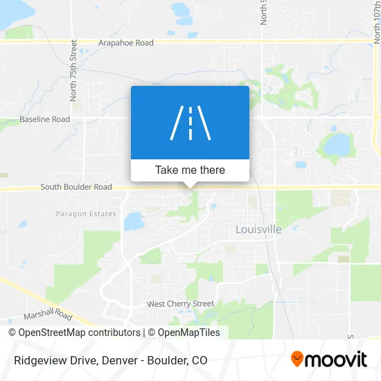 Ridgeview Drive map