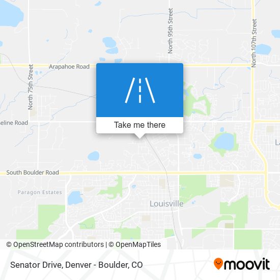 Senator Drive map